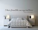 I Have Found Quotes Wall Decal Love Vinyl Art Stickers